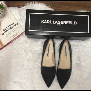 karl lagerfeld destine flats